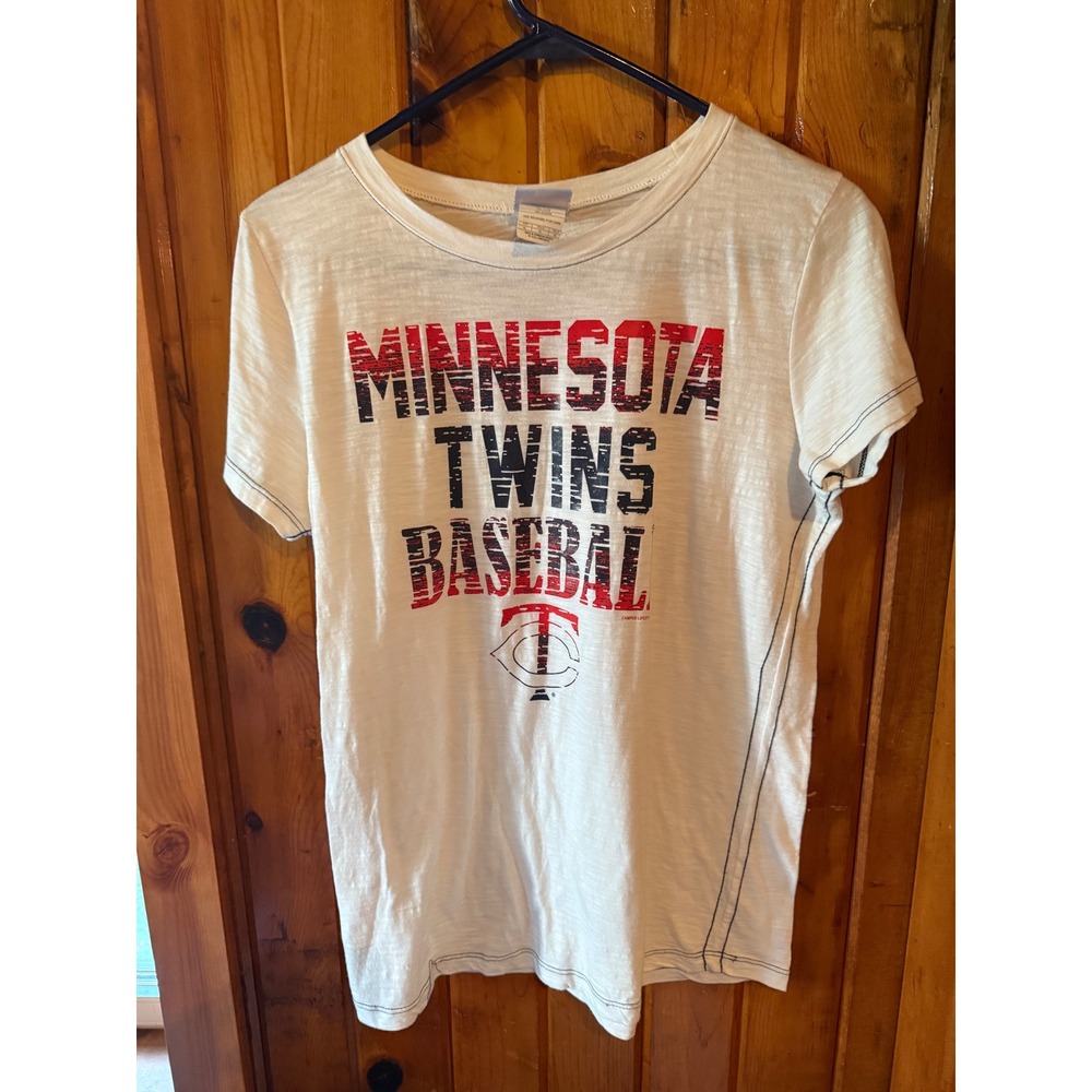 Minnesota Twins Baseball T Shirt Women's‎ XL Extra Large MLB Team Tee